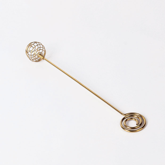 ESNABOX-镀金不锈钢蜂蜜搅拌棒