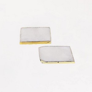 ESNABOX-天然水晶杯垫<br />（白色 两片装）